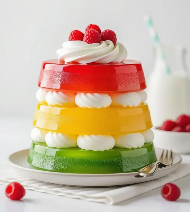 ژله ساده و شیک برای مهمانی