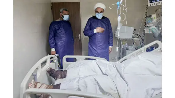 رئیس سازمان قضایی نیرو‌های مسلح از مجروحین تجاوز ددمنشانه رژیم منحوس صهیونی عیادت کرد