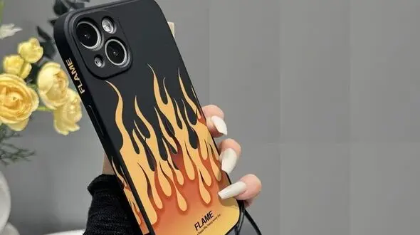 مدل های پرطرفدار کاور موبایل طرح آتش که عاشقش می شوید