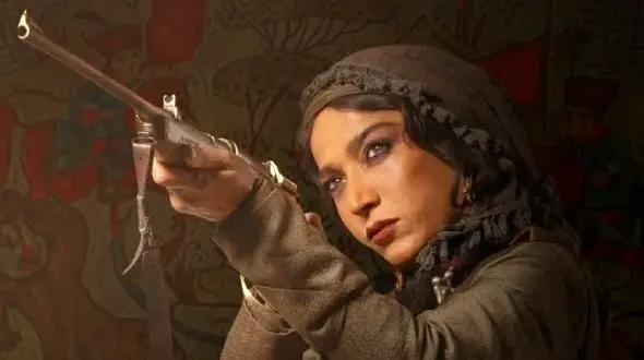 عکس/ گریم متفاوت و ترسناک الهام نامی، بازیگر سریال شکارگاه 