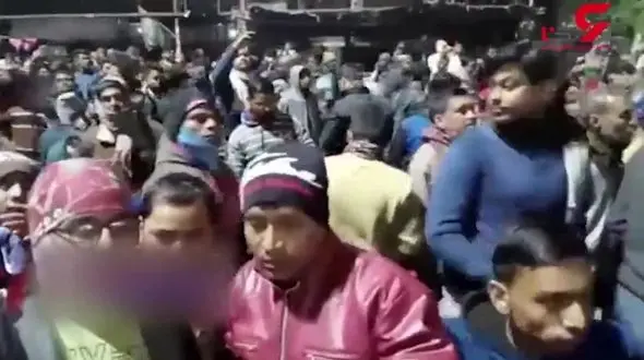 ریزش وحشتناک ایستگاه قطار در هند + فیلم