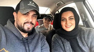 زیبایی همسر مجری تلویزیون در تولد پسرشان !  / این خانواده جذاب را ببینید !