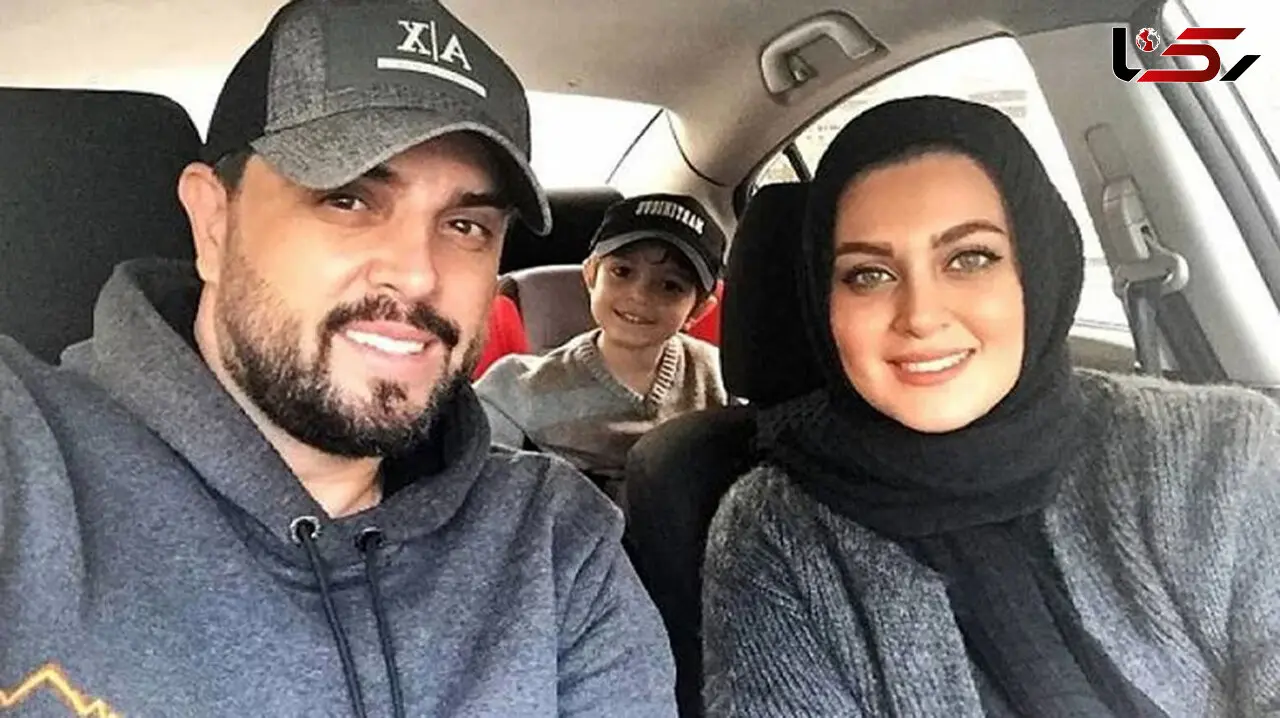 زیبایی همسر مجری تلویزیون در تولد پسرشان !  / این خانواده جذاب را ببینید !