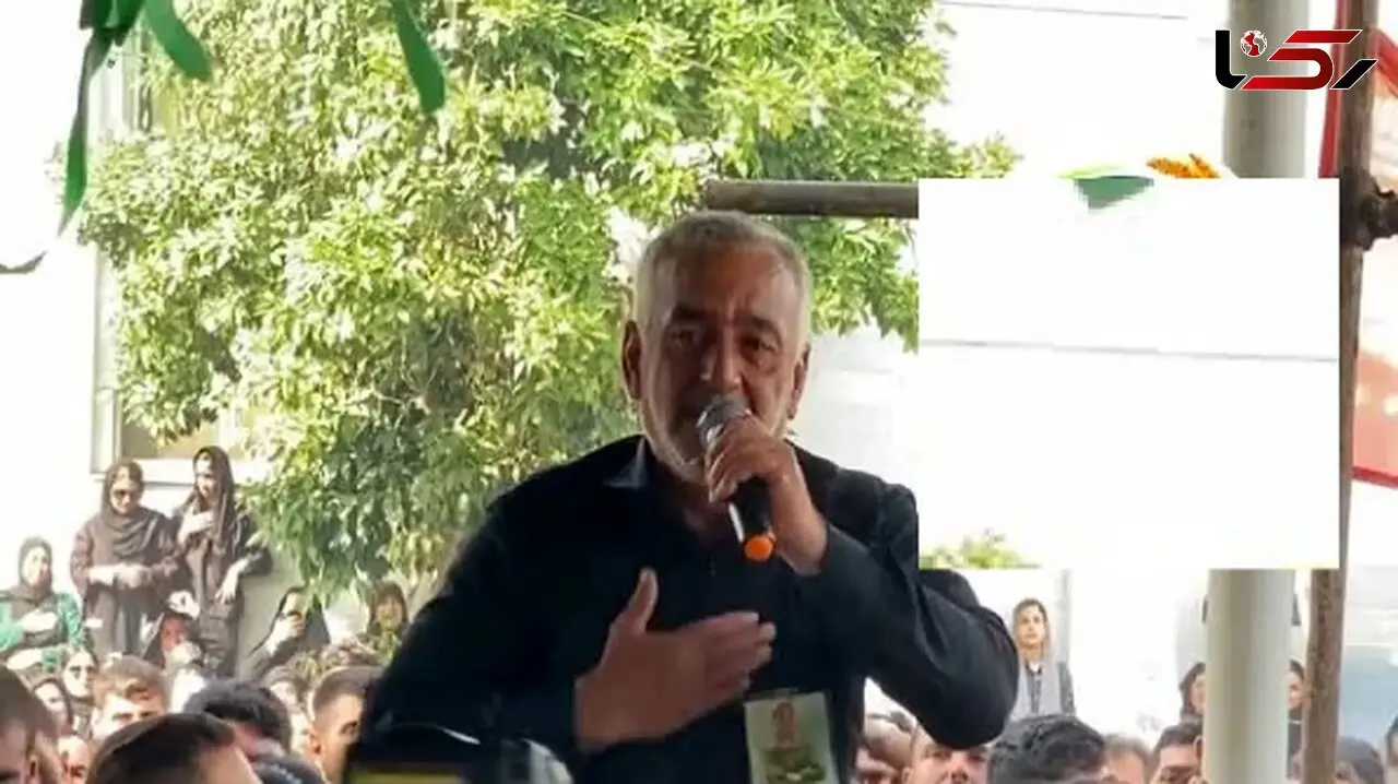 مداحی جگرسوز و پدر سر پیکر پسر شهیدش به زمان مازنی/ آرزو داشتمه من ته عروسی ای جان پسر