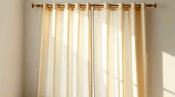 نصب پرده آسان و بدون چوب پرده؛ 10 روش کاربردی در خانه