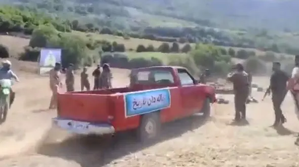 فیلم مانور دستگیری ترامپ در ایران