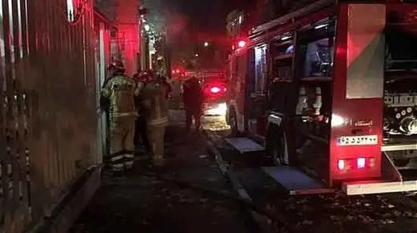 آپارتمان لاکچری در فرمانیه تهران خاکستر شد+تصاویر 