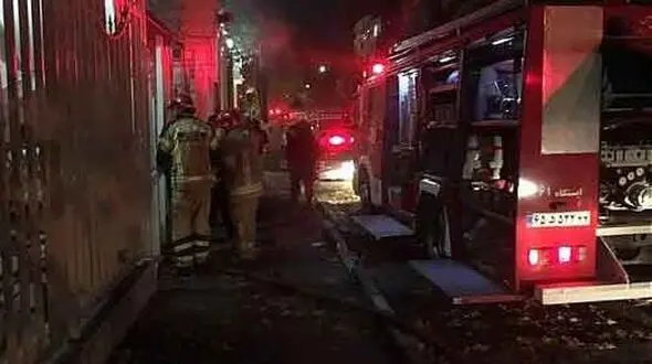 آپارتمان لاکچری در فرمانیه تهران خاکستر شد+تصاویر 