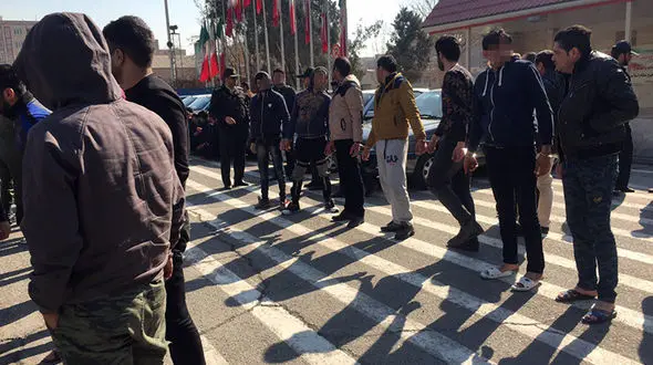 دستگیری 150 دزد خطرناک در 29 باند مخوف تهران+ فیلم و عکس