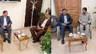 دیدار مدیرعامل ذوب آهن اصفهان با رئیس دادگستری و دادستان شهرستان لنجان