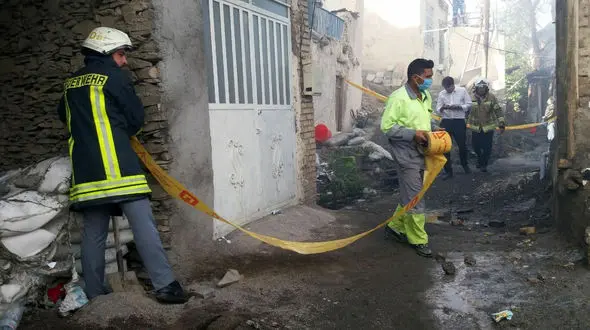 آتش سوزی بزرگ در مشهد / 20 خانه ویران شد 