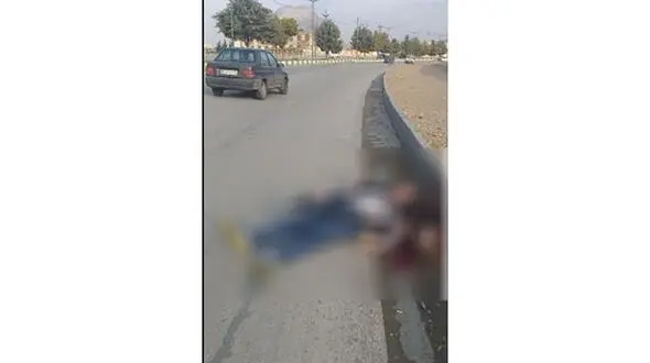 فیلم تکاندهنده از خودکشی قاتل پس از کشتن همسرش/ در کرمانشاه رخ داد