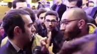 درگیری لفظی شدید پولاد کیمیایی با یک خبرنگار پس از نشست خبری+فیلم
