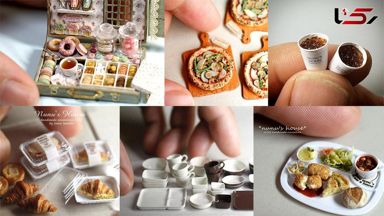 غذاهایی به اندازه یک بند انگشت/ مبتکر خلاق ژاپنی غذاها را 12 برابر کوچک کرد