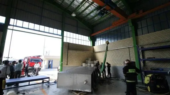 مرگ های وحشتناک در مخزن آمونیاک  شهرک صنعتی شیراز + عکس 