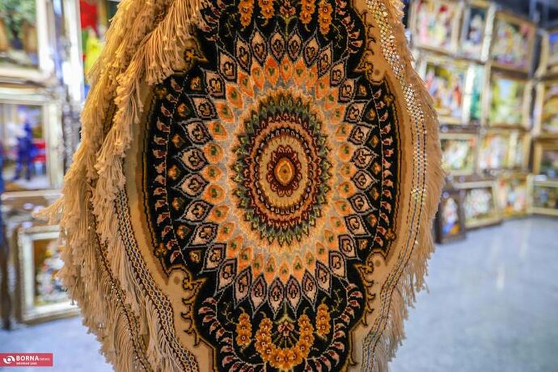 عکس شانزدهمین نمایشگاه سراسری فرش دستباف و تابلو فرش ایران