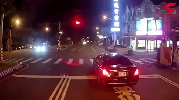 عجله موتورسوار برای رسیدن به آغوش مرگ+ فیلم وحشتناک