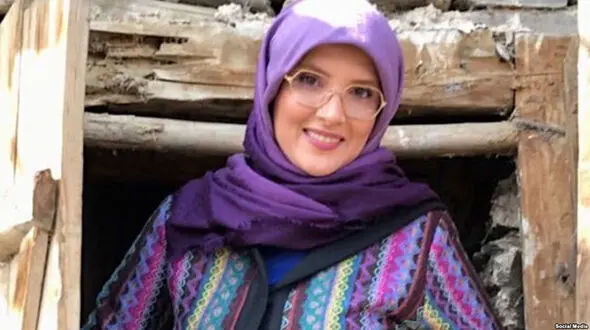 هنگامه شهیدی به مرخصی آمد