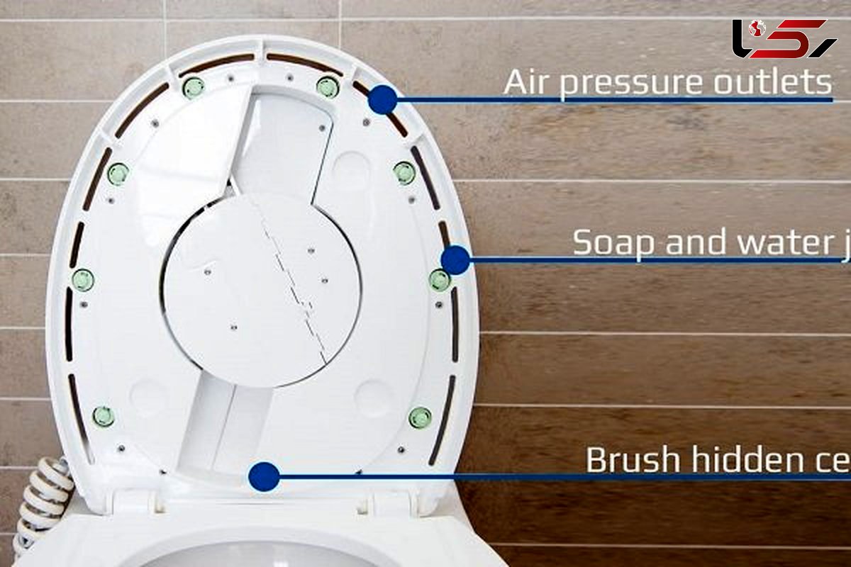 توالت هوشمندی که زحمت شستن خود را می کشد