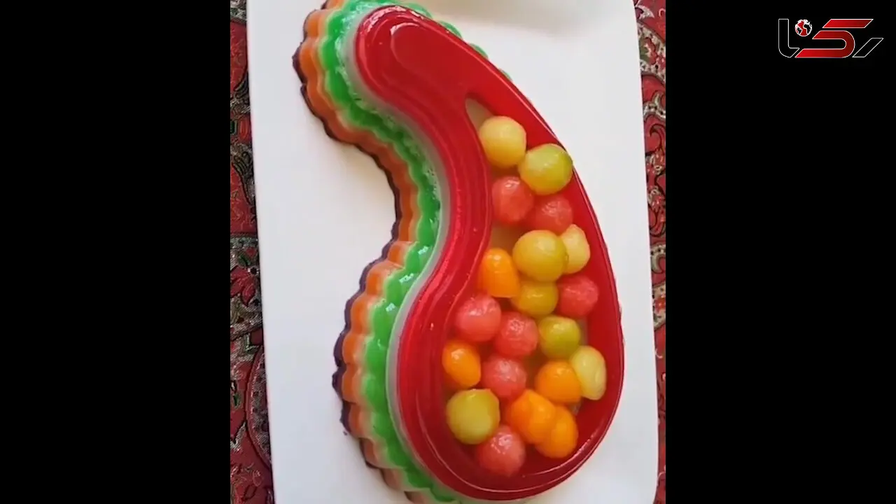 اصول خارج سازی ژله از قالب + فیلم