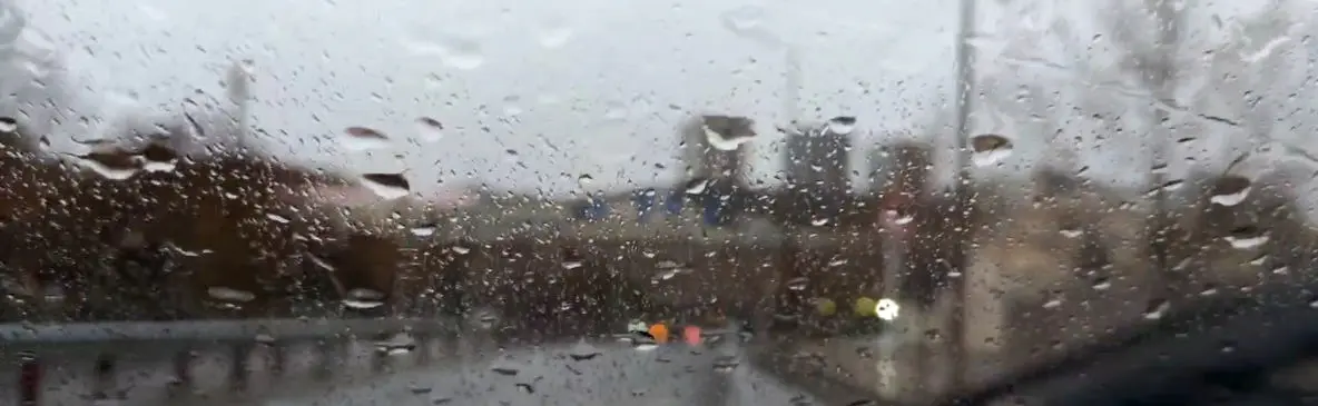 فیلم هوای بارانی سنندج در روز گذشته