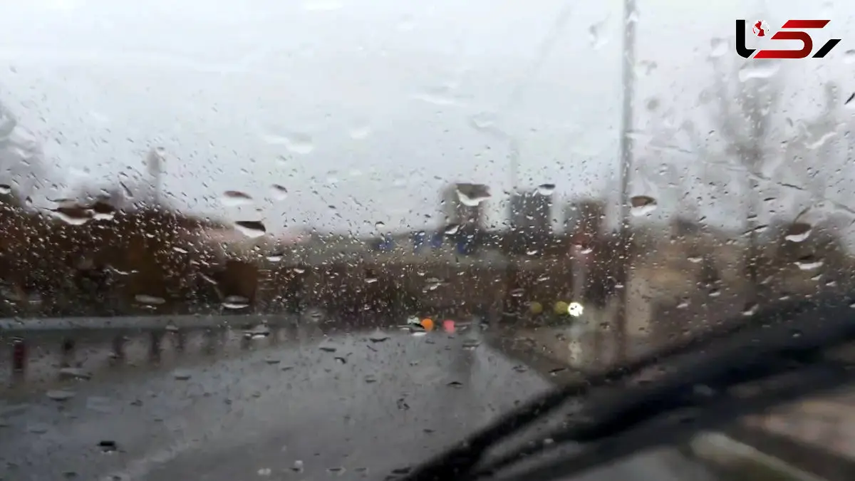 فیلم هوای بارانی سنندج در روز گذشته