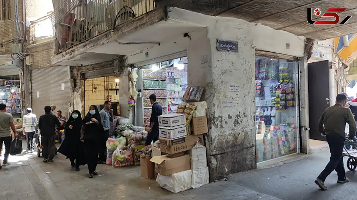 عکس قدیمی از اردو در بازار
