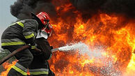 آتش گرفتن هولناک سمند در پونک