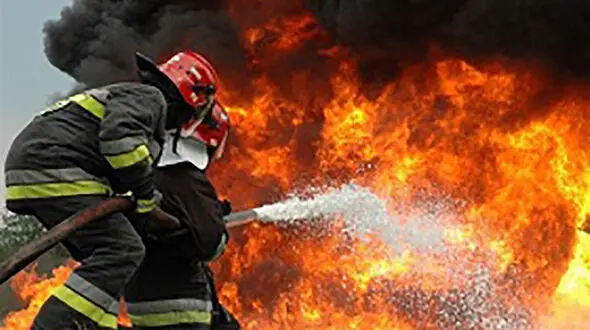 آتش گرفتن هولناک سمند در پونک