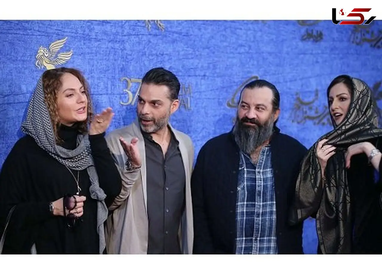 قهقهه شقایق دهقان، مهراب قاسمخانی و پیمان معادی روی فرش قرمز+عکس