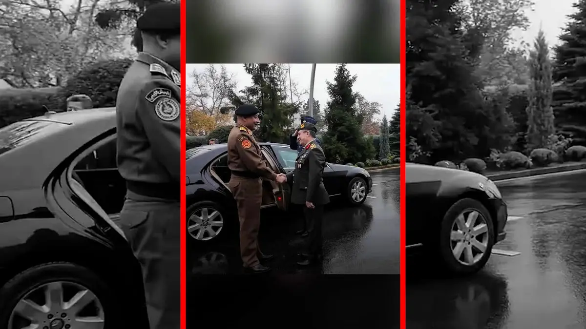 فیلم آخرین تصاویر رئیس ستاد کل ارتش لیبی پیش از قطع ارتباط هواپیما