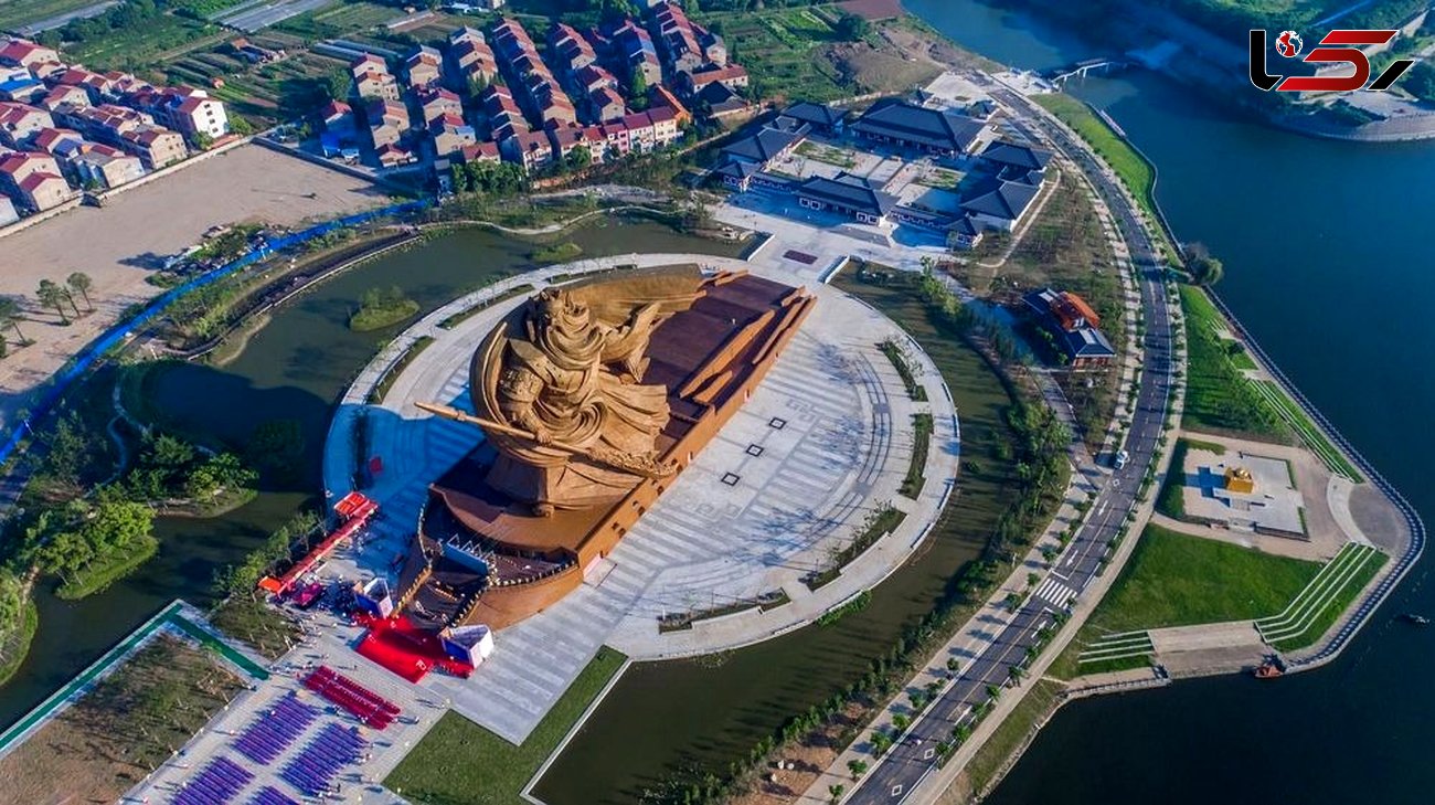  مجسمه ای عظیم از یک جنگجوی شجاع نماد اصلی چین