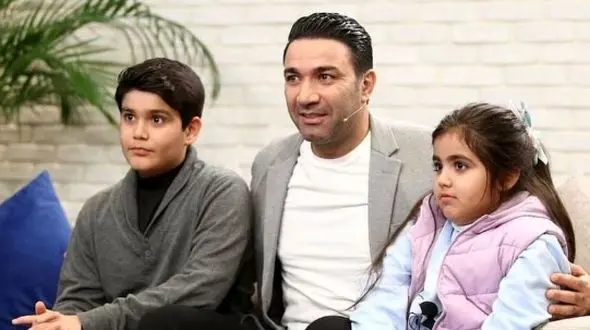 فیلم / جواد نکونام: الان با خانواده دبی هستم و به پسرم گفتم 11 کیلو وزن کم کرده تا فوتبالیست بشه پدرشو درآوردم و...