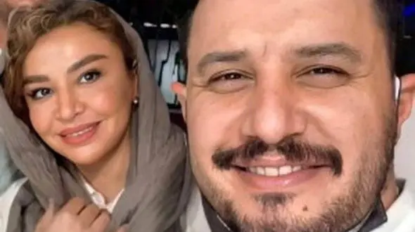 فیلم موتورسواری عاشقانه جواد عزتی و همسرش مه لقا باقری  ! / خوشبخت ترین زوج سینمای ایران را ببینید