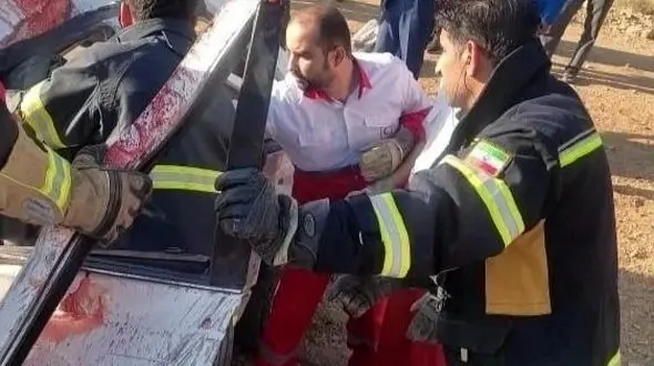 حادثه ای دیگر در مسیر فرخشهر به بروجن/ 4 کشته و مصدوم در تصادف دلخراش 