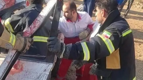 حادثه ای دیگر در مسیر فرخشهر به بروجن/ 4 کشته و مصدوم در تصادف دلخراش 