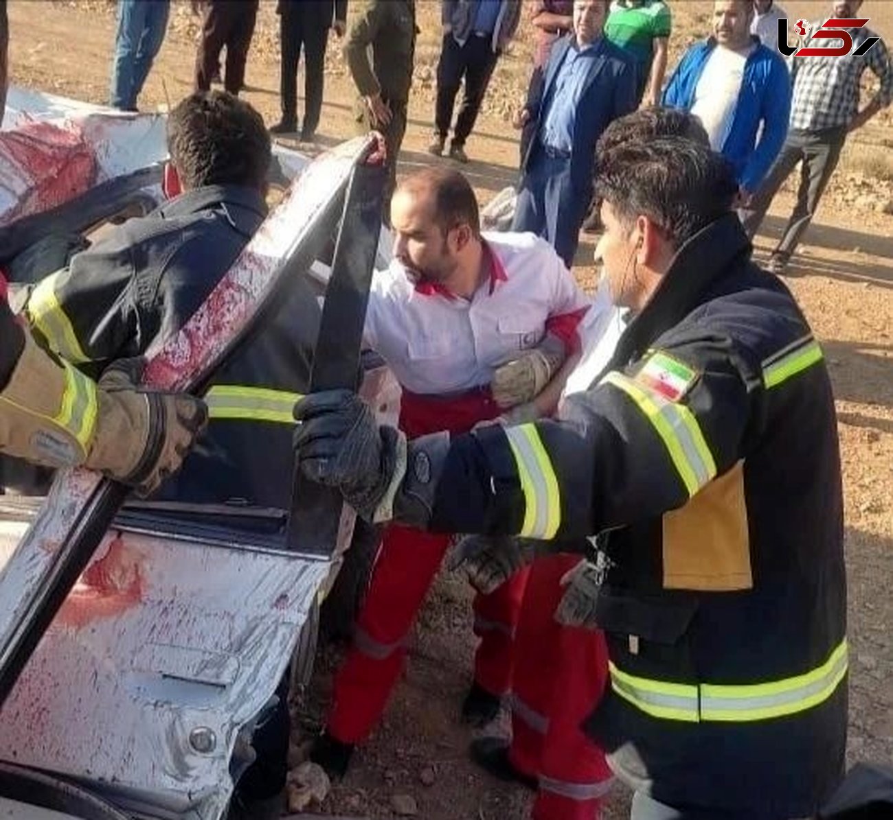 حادثه ای دیگر در مسیر فرخشهر به بروجن/ 4 کشته و مصدوم در تصادف دلخراش 