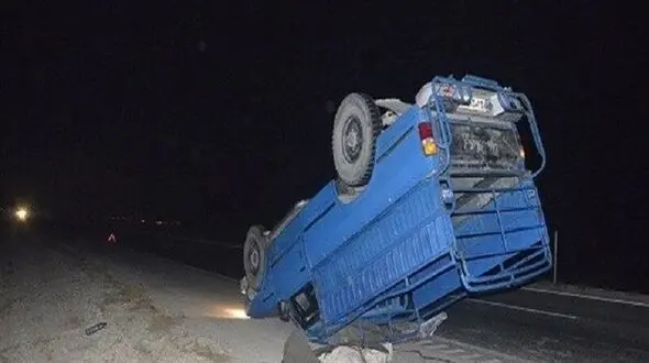 مرگ تلخ راننده جوان نیسان در کمربندی نوشهر