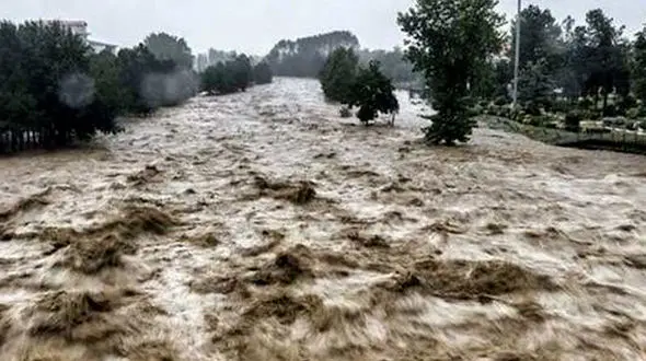 سیلاب ناگهانی سیستان و بلوچستان در اثر باران رگباری