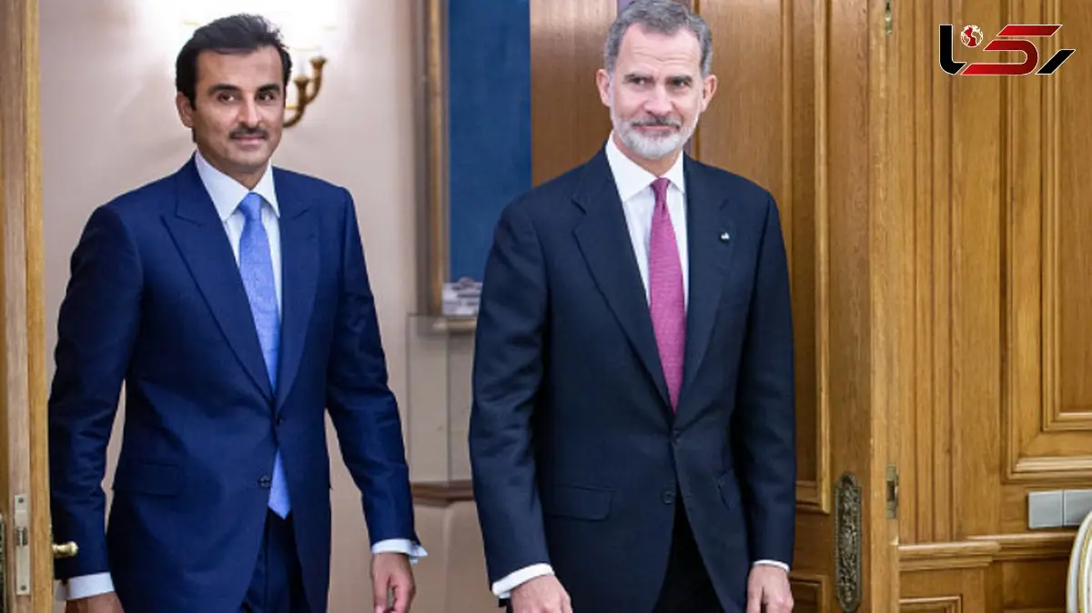 تحولات منطقه؛ محور گفت‌وگوی تلفنی امیر قطر و پادشاه اسپانیا