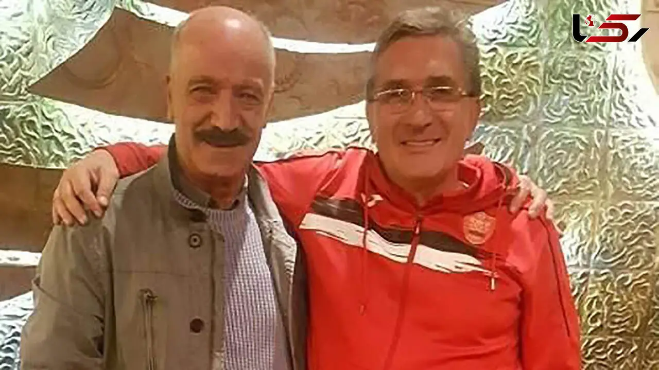  ژست سعید راد با مدال قهرمانی پرسپولیس + عکس