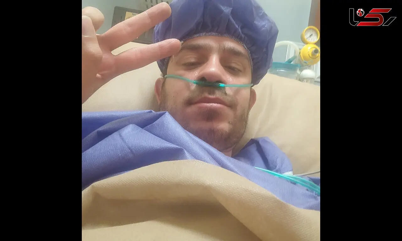 اولین تصویر از خبرنگار مجروح صدا و سیما