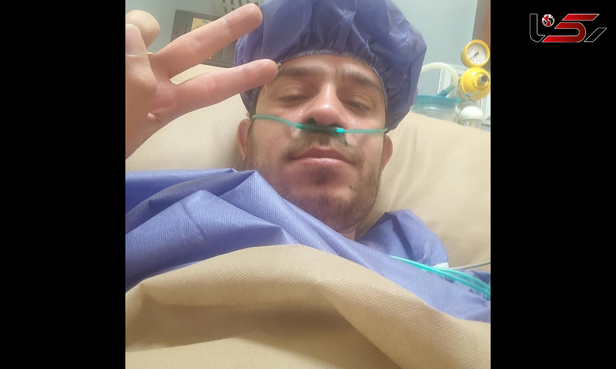 اولین تصویر از خبرنگار مجروح صدا و سیما
