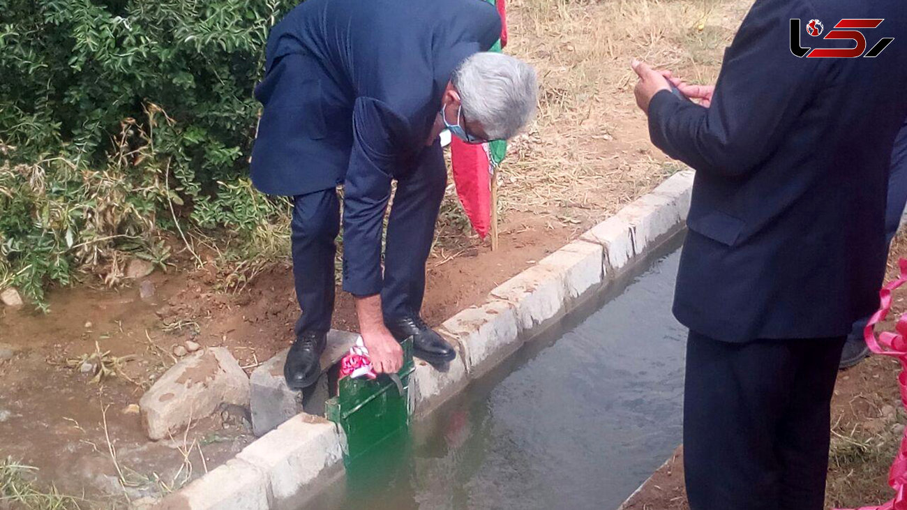 افتتاح کانال آبیاری عمومی روستای چراغچی هشترود