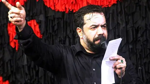 اولین فیلم از مداحی خاص حاج محمود کریمی در آغاز محرم امسال