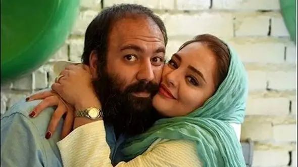 چیدمان مفصل و رنگارنگ میز شام نرگس محمدی برای همسرش+عکس / تزئین زیبای سفره با سالاد شیرازی...