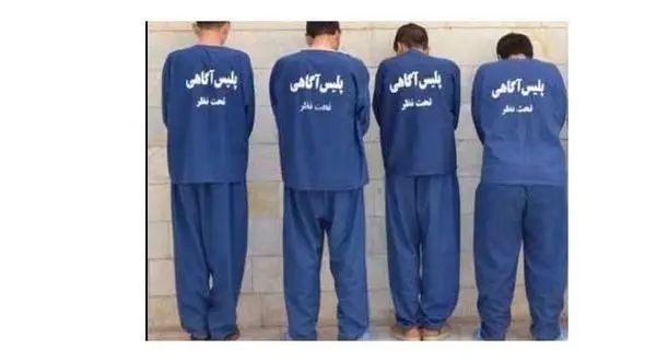 4 جوان مست آبادانی در خودروی پلاک مخدوش دستگیر شدند
