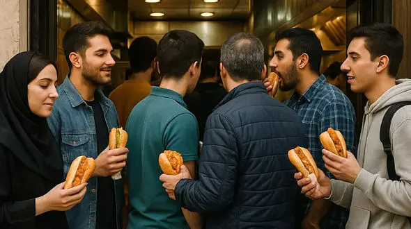 نفت می‌فروشیم، فست‌فود می‌خوریم و از دنیا عقب می‌مانیم! /  بازار فست‌فود ایران سالانه حدود ۹۰ هزار میلیارد تومان ارزش دارد