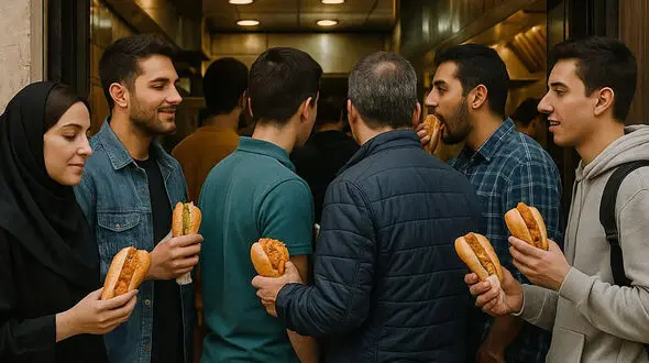 نفت می‌فروشیم، فست‌فود می‌خوریم و از دنیا عقب می‌مانیم! /  بازار فست‌فود ایران سالانه حدود ۹۰ هزار میلیارد تومان ارزش دارد