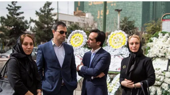 مریم کاویانی در مراسم ختم بانوی سابق مهمانپرست! + عکس